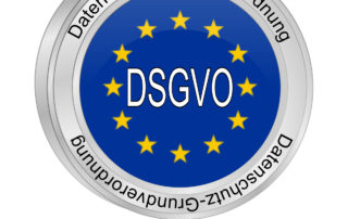 DSGVO Emblem Datenschutzgesetz 2018