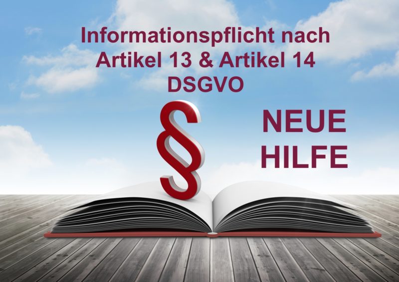 DSGVO Informationspflicht - Was Ist Enthalten