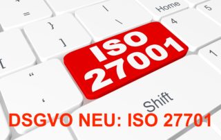 DSGVO Zertifizierung ISO 27701