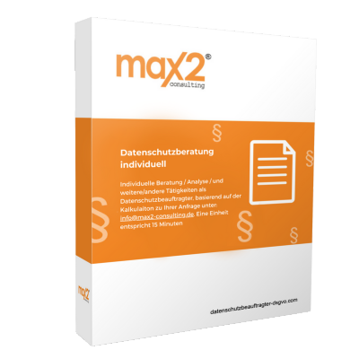 Leistungen DSGVO - max2-secure „Executive plus“